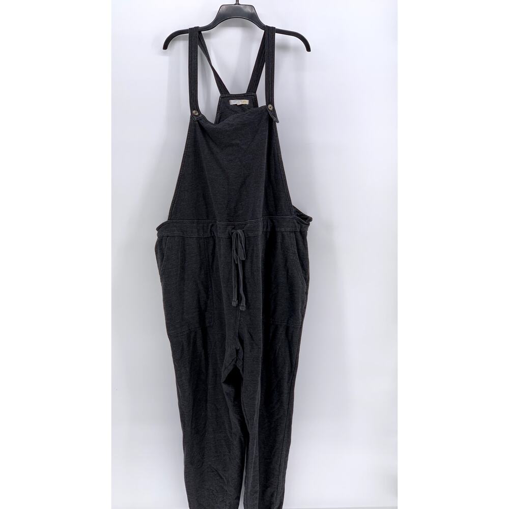 C&C CALIFORNIA Women's Plus Washed Black One-Piece Jumpsuit SZ 3X
